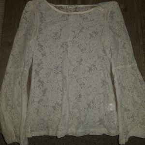 Long Sleeve Lace Shirt